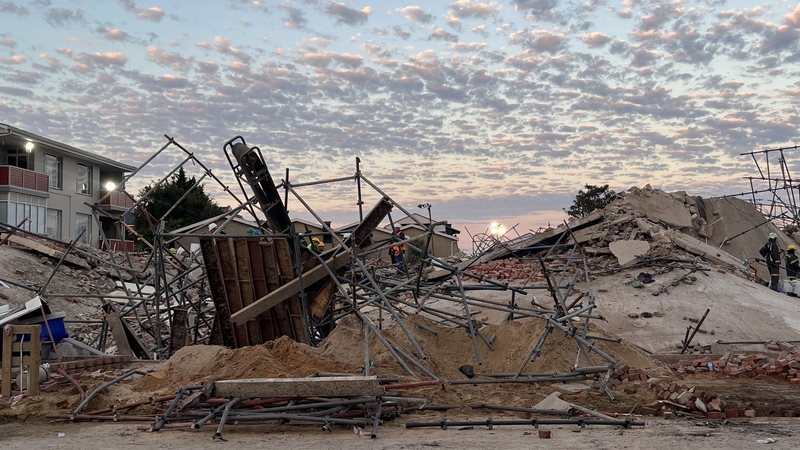 The building was under construction when it collapsed