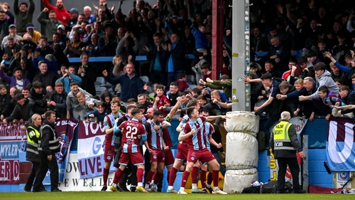 It was a sweet derby win for Drogheda United