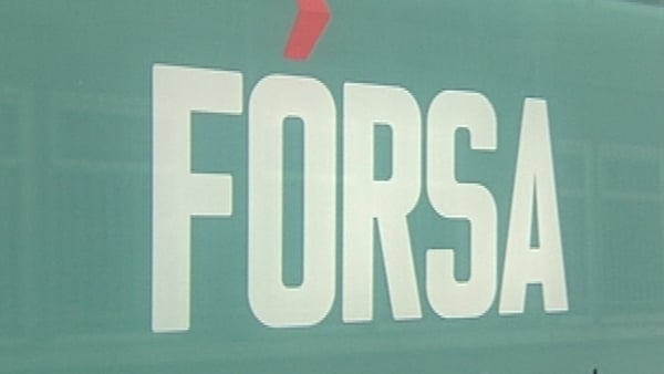 The staff at the community disability service are represented by the trade union Fórsa (file image)