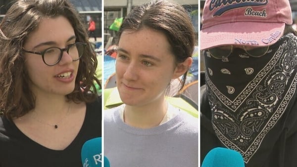 Watch: TCD students explain why they joined encampment