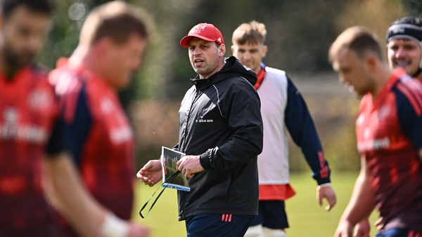 Munster defence coach Denis Leamy