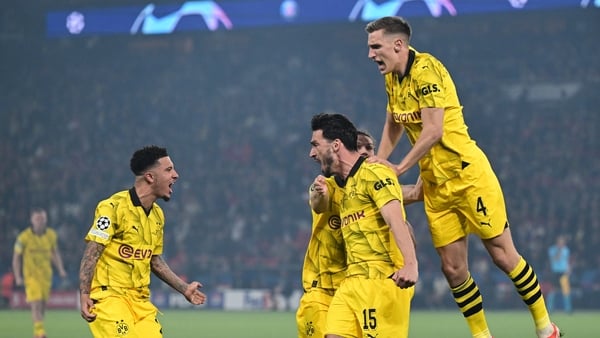 Champions League: PSG 0-1 Dortmund (Agg 0-2) recap