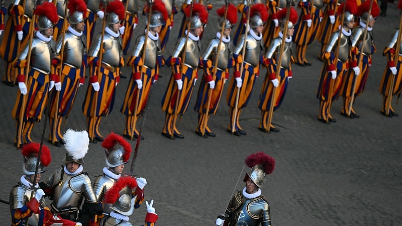 The Swiss Guard comprises Swiss Catholics aged between 19 and 30 and it remains all male