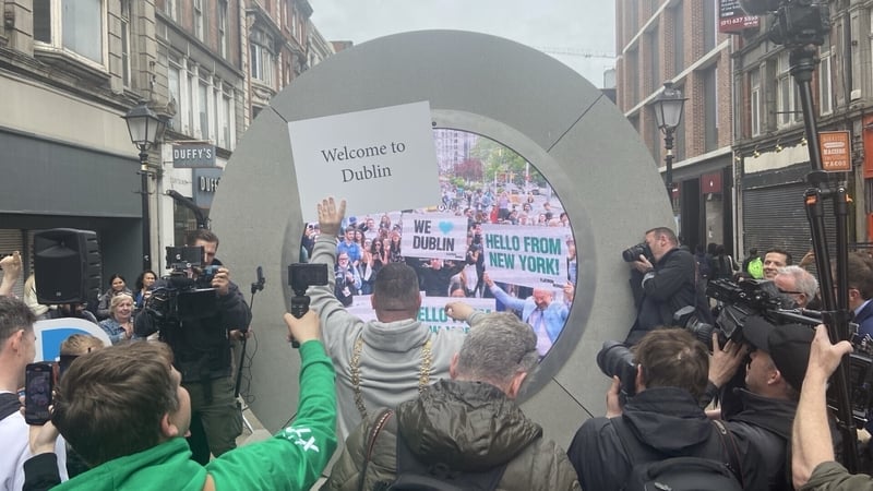 On This Week: Roy Keane's farewell and 'The Portal' connects Dublin and NYC