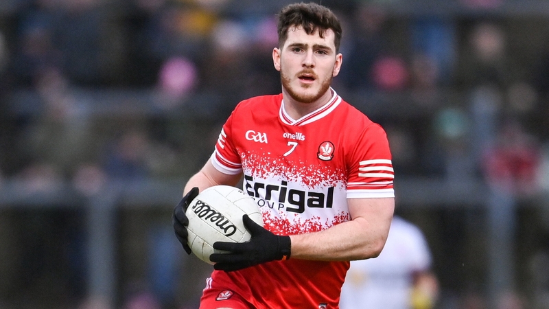 Derry's Padraig McGrogan has been ruled out for the season
