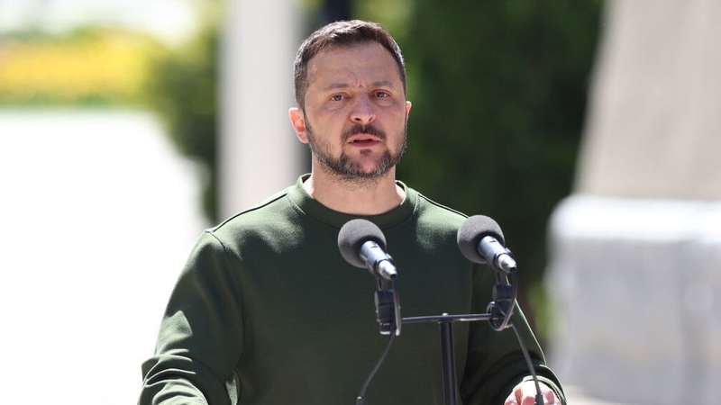 Volodymyr Zelensky has been a target for Russia since it invaded Ukraine in February 2022