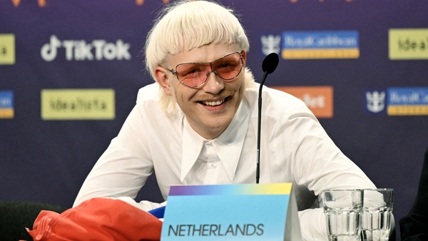 Disqualified Netherlands entrant Joost Klein