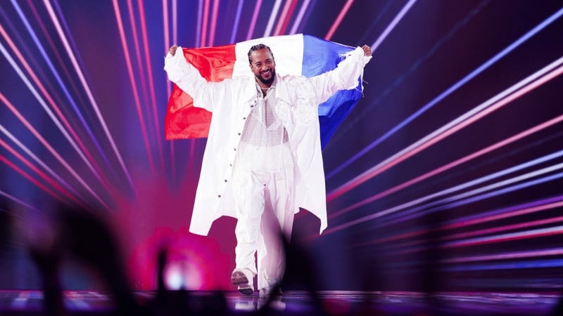 France's Slimane said people should be "united by music for love and peace"