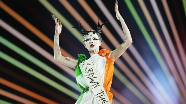 Bambie Thug finished sixth in Saturday night's Eurovision grand final