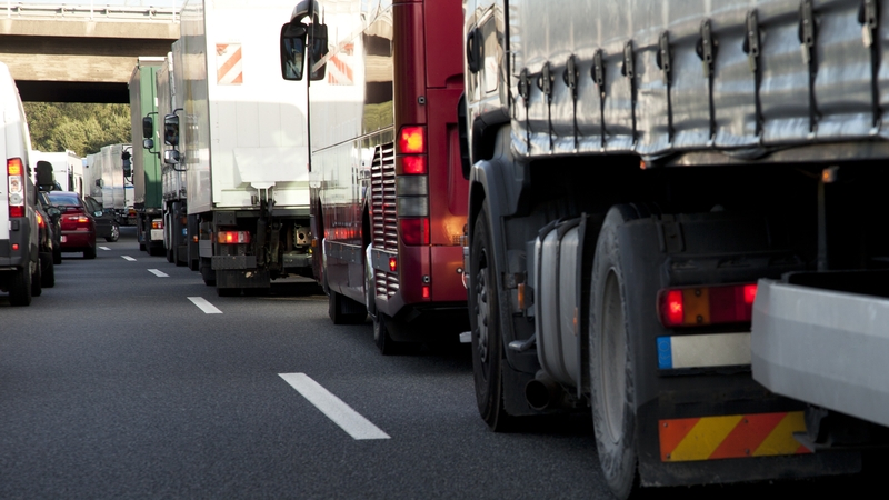 Truck manufacturers will also have to reduce the CO2 emissions of their fleets by 45% by 2030 and 65% by 2035 (file image)