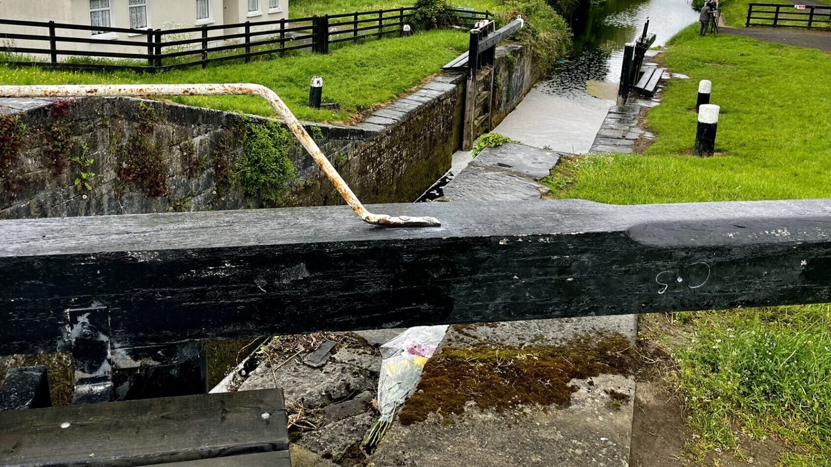 On board a traditional barge travelling along the Grand Canal from Sallins in Kildare