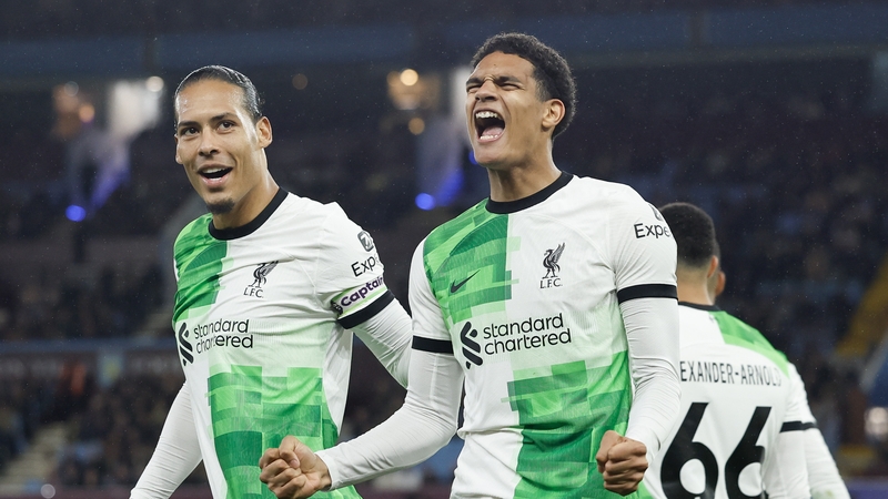 Jarell Quansah (R) started the Prremier League season as a starter but has since fallen out of favour