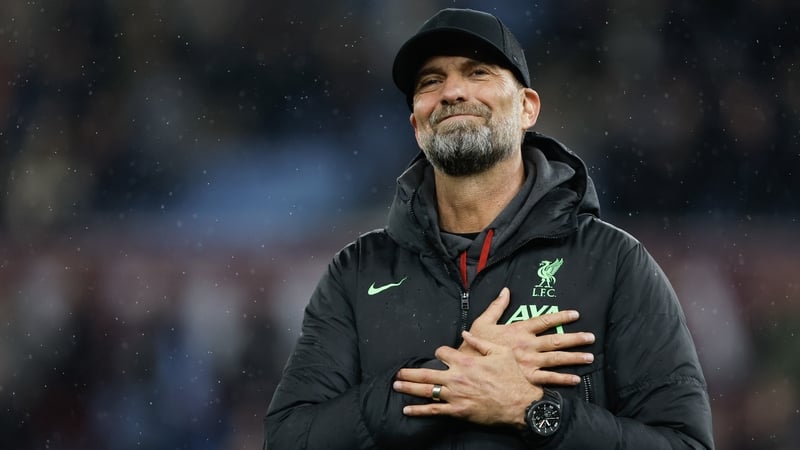 Jurgen Klopp has one more game in charge as Liverpool manager