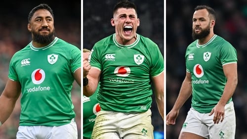 Bundee Aki, Dan Sheehan and Jamison Gibson-Park have been nominated for Player of the Year