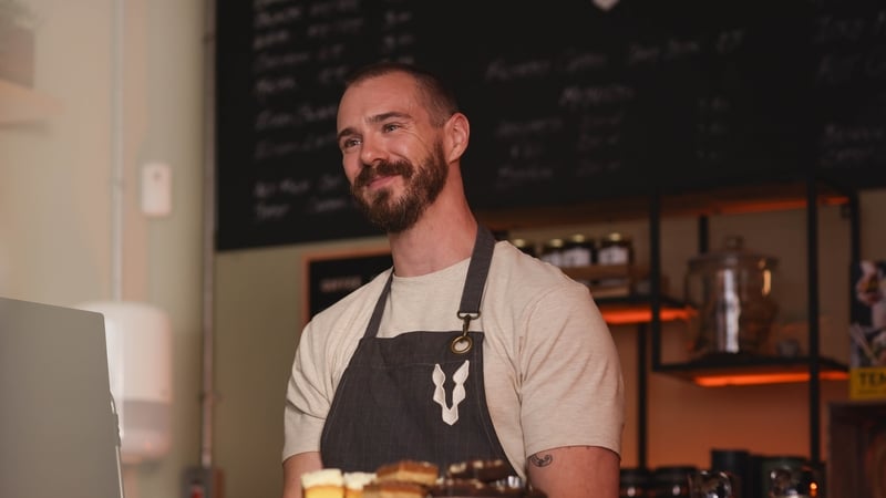 Sam Keeley as Alex in The Dry