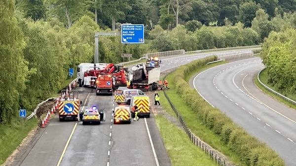Gardaí and other emergency services are at the scene of the incident