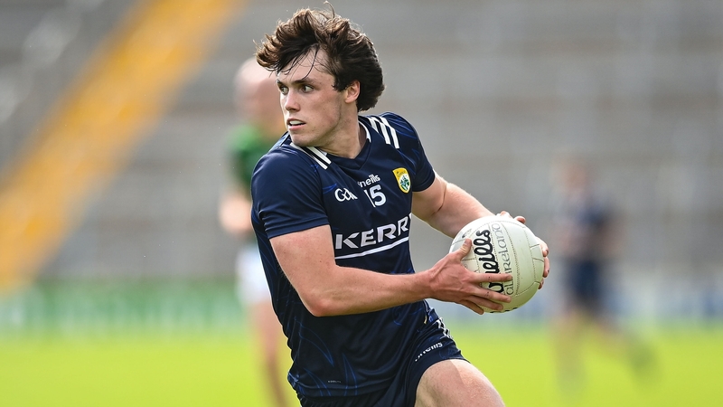 Luke Crowley in action during the All-Ireland U20 FC semi-final win over Meath