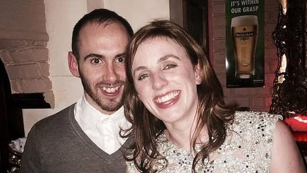 Darren Coleman on Sunday with Miriam
