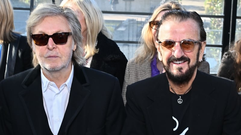 Paul McCartney and Ringo Starr
