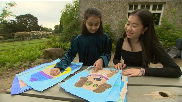 This Is Art winners at the launch of Cruinniú na nÓg 2024.