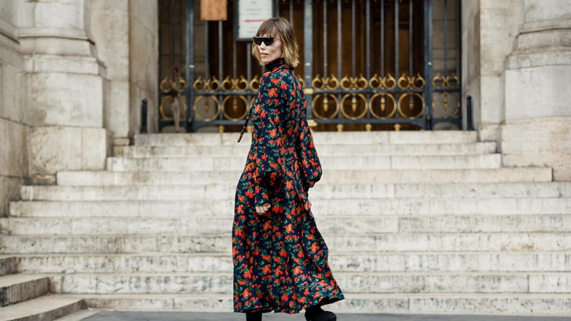 Flowery prints don't have to be predictable.