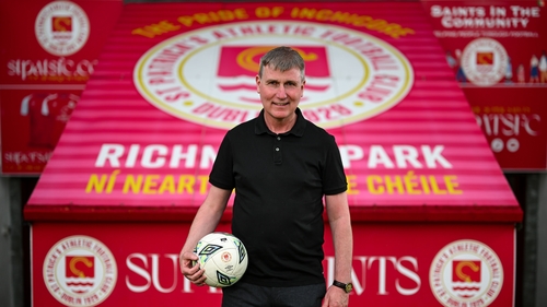 Stephen Kenny in Richmond Park this evening