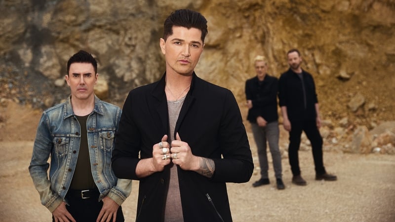 The Script's Glen Powell, Danny O'Donoghue, Ben Weaver and Ben Sargeant