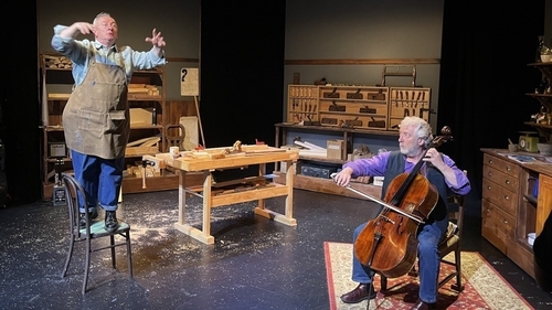 Little John Nee and Neil Martin will perform The Song of the Trees for younger audiences during Cellissimo