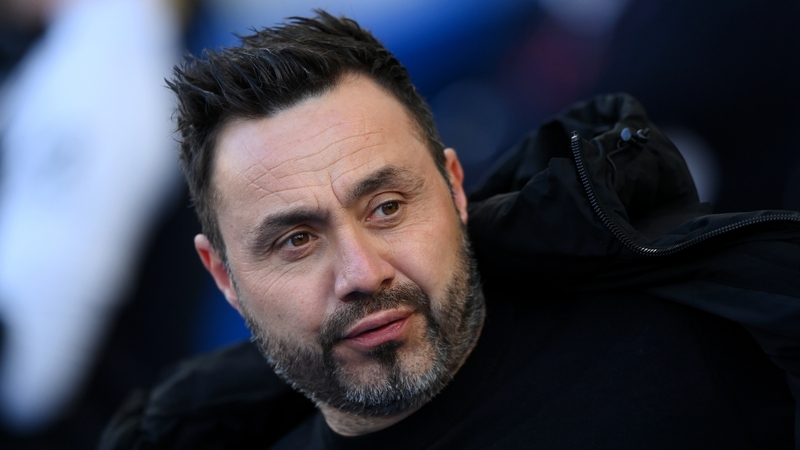 Roberto De Zerbi has been Brighton boss since September 2022