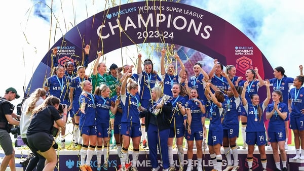 Chelsea won the title on score difference from Manchester City