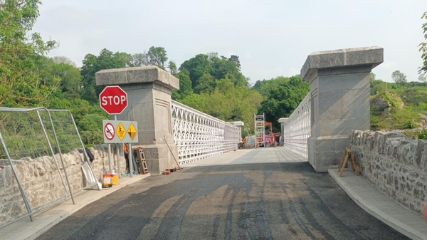 The 154-year old bridge closed last August in order for essential structural works to be carried out