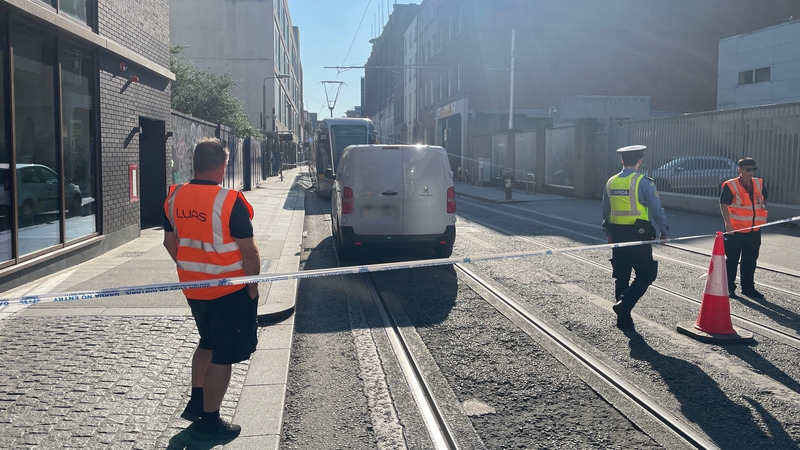 The teenager was found shortly after 4pm in Dublin city centre