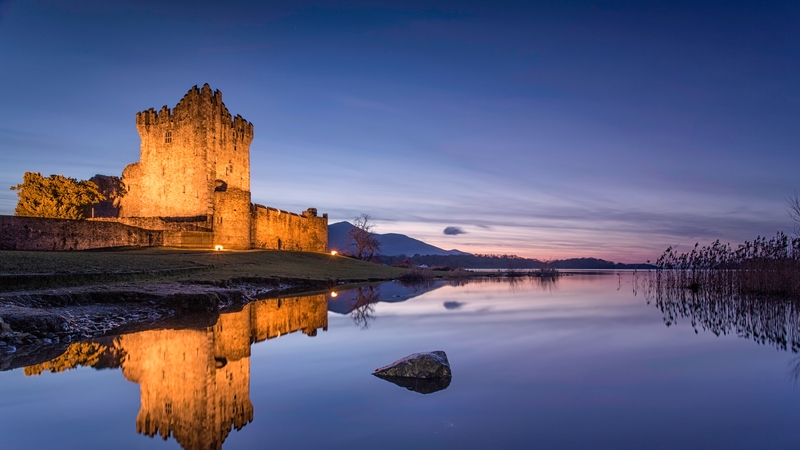 Ross Castle, outside Killarney, Co Kerry. Businesses warn that congestion is also driving tourists from near-by attractions