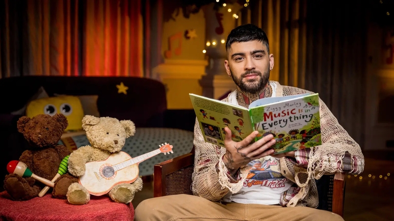 Zayn Malik: "I chose this book because I love Bob Marley, and because music and reading are both important to me as a parent."