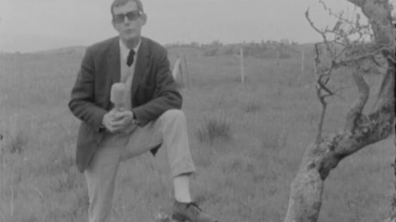 Cathal O'Shannon at the Fairy Tree of Ballintra, 1969