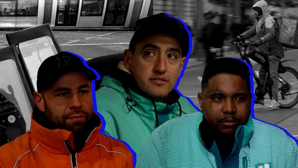 Delivery riders say they face abuse while working in Dublin.