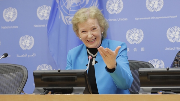 Mary Robinson said she hopes the film "will inspire many young people, and women in particular, to reach their full potential"