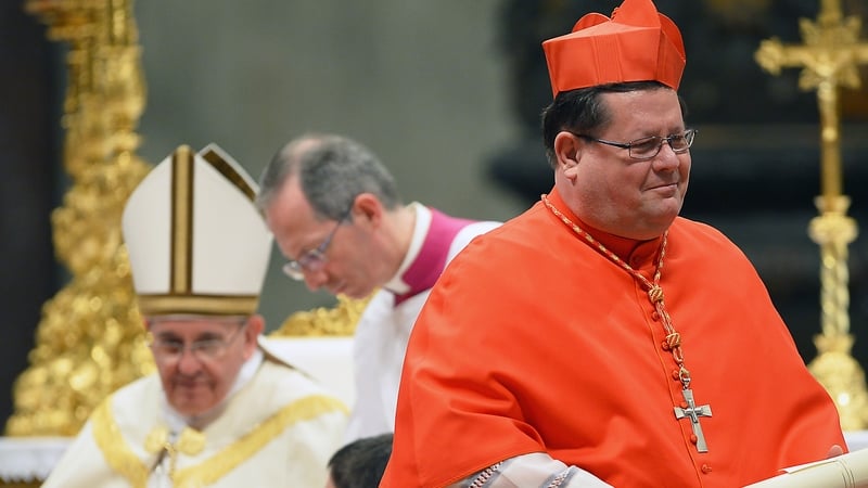 No evidence of wrongdoing by Cardinal Gerald Lacroix (R) was found in the inquiry ordered by Pope Francis (File image)