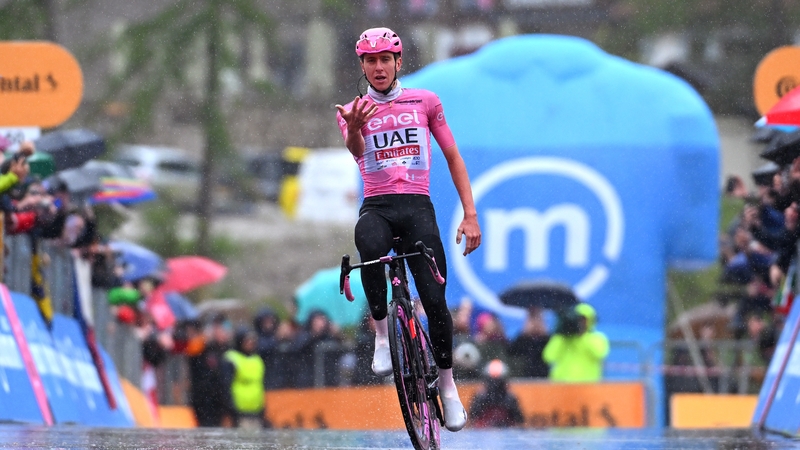 Pogacar takes another stage at Giro d'Italia