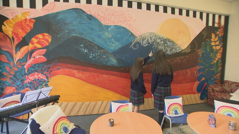 The 'rainbows room' offers a safe space for children and young people experiencing loss due to bereavement or parental separation