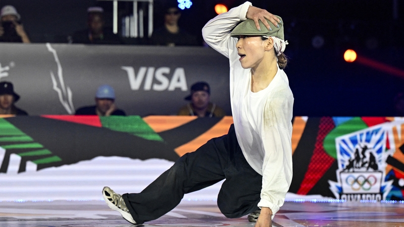 Ayumi Fukushima busting moves in Shanghai last week in the Olympic Qualifier Series