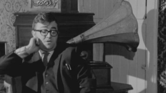 Horn Gramophone Collector Liam Martin, 1969