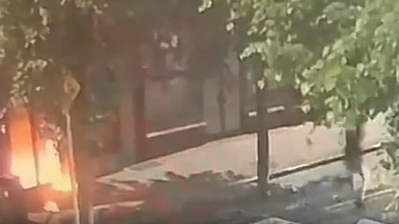 The attack happened on St John's House, a vacant property on High Street in Tallaght