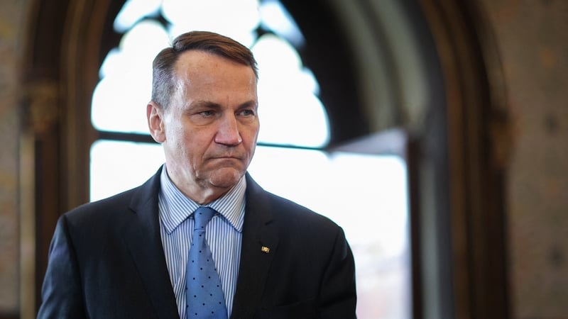 Polish foreign minister Radoslaw Sikorski said it is not a decision that Poland can make alone (file photo)