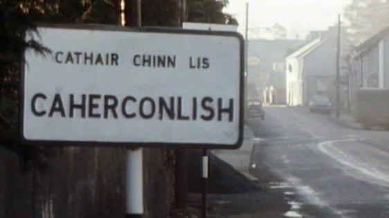 The villiage of Caherconlish in County Limerick, 1979