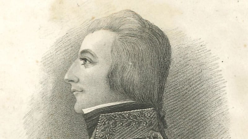 Portrait of Theobald Wolfe Tone Image credit: Sylvie Kleinman