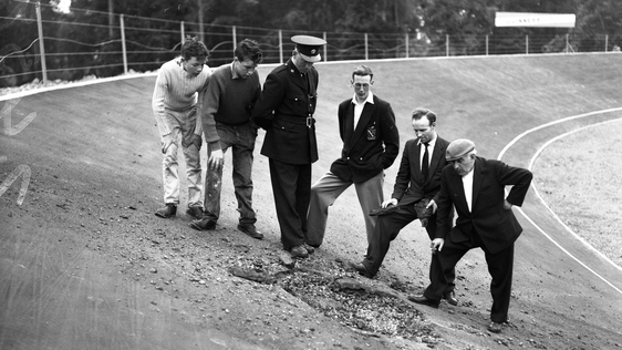 Santry Stadium explosion copyright Getty Images (1959)