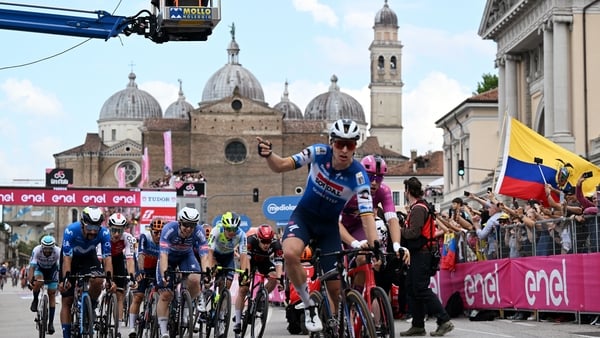 Tim Merlier took the Stage win in Padova