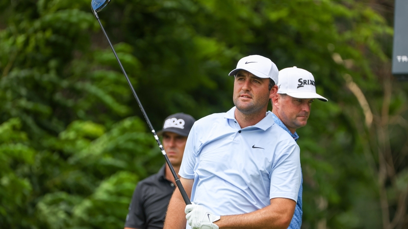 Scottie Scheffler at Colonial Country Club