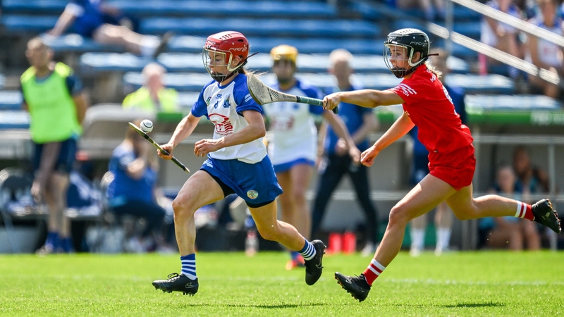 Lorraine Bray in action against Cork during the Munster final